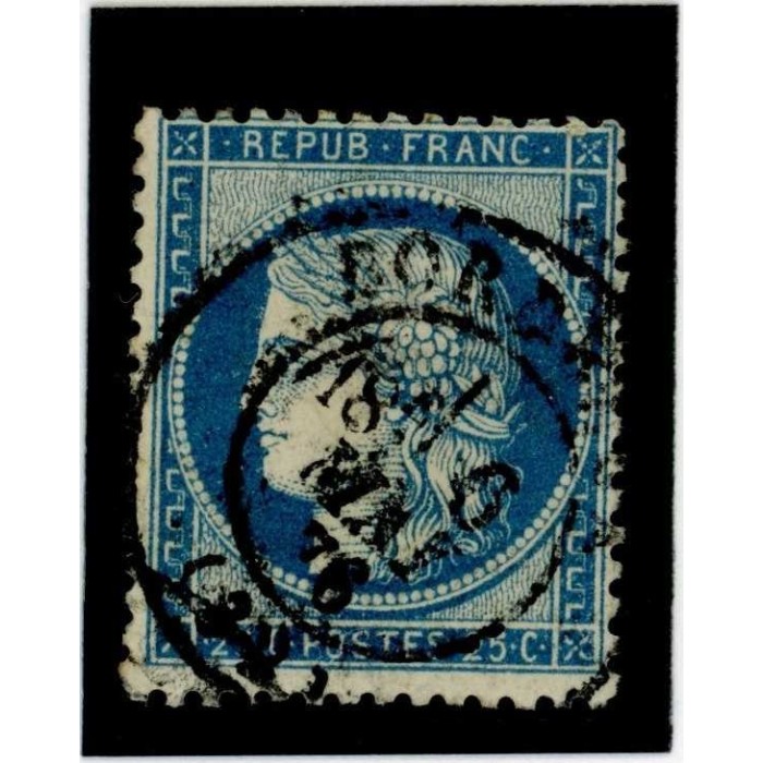 YT 60C - Cachet a Date - Cote 2 Euros