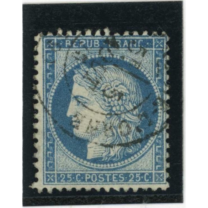 YT 60C - Cachet a Date - Cote 2 Euros