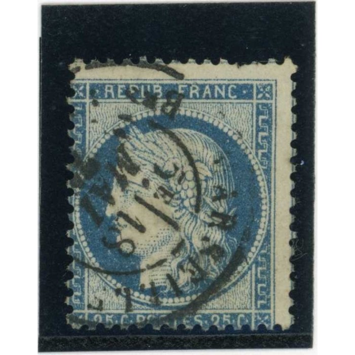 YT 60C - Cachet a Date - Cote 2 Euros