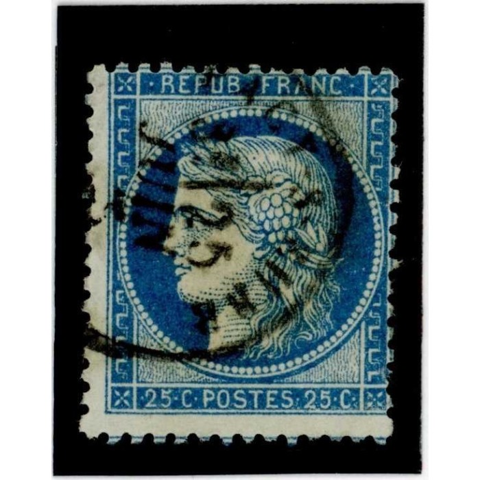 YT 60C - Cachet a Date - Cote 2 Euros