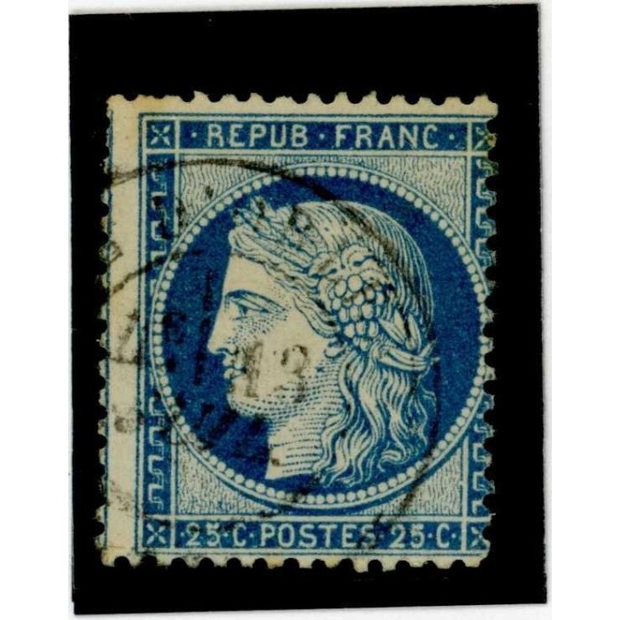 YT 60C - Cachet a Date - Cote 2 Euros