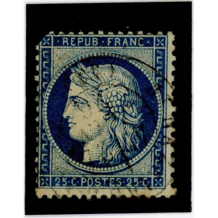 YT 60C - Cachet a Date - Cote 2 Euros