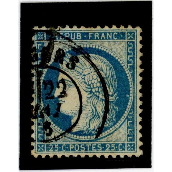 YT 60C - Cachet a Date - Cote 2 Euros
