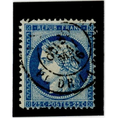 YT 60C - Cachet a Date - Cote 2 Euros