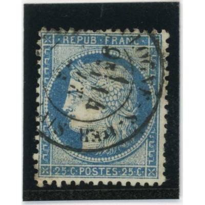 YT 60 - Cachet a Date - Cote 2 Euros