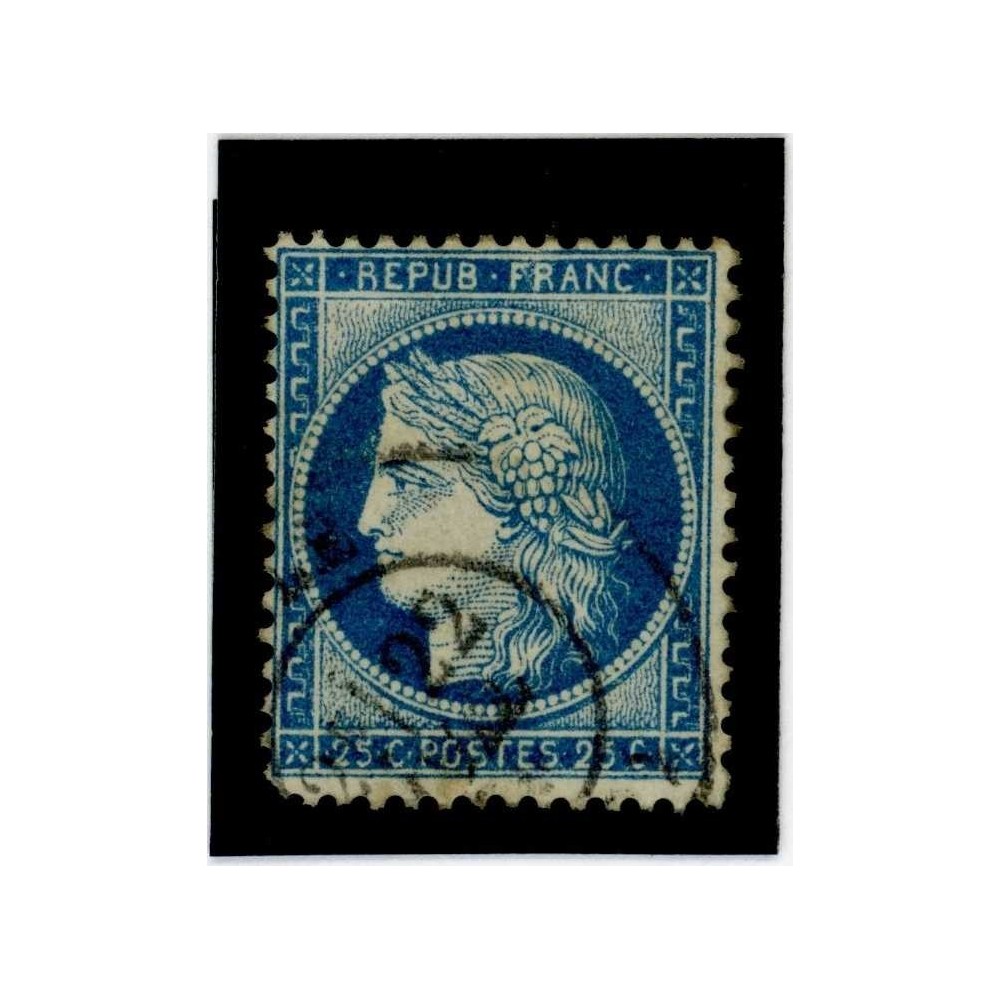 YT 60A - Cachet a Date - Cote 2 Euros