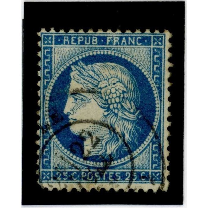 YT 60A - Cachet a Date - Cote 2 Euros