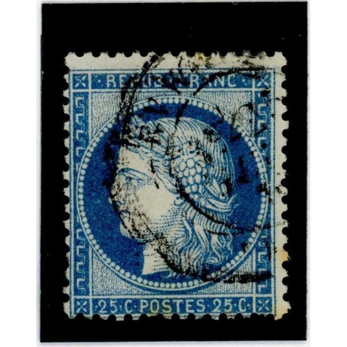 YT 60C - Cachet a Date - Cote 2 Euros