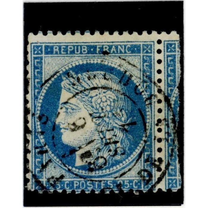 YT 60C - Cachet a Date - Cote 2 Euros