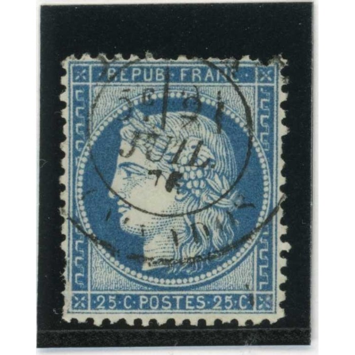 YT 60C - Cachet a Date - Cote 2 Euros