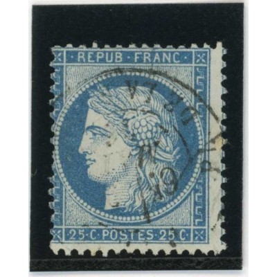 YT 60C - Cachet a Date - Cote 2 Euros