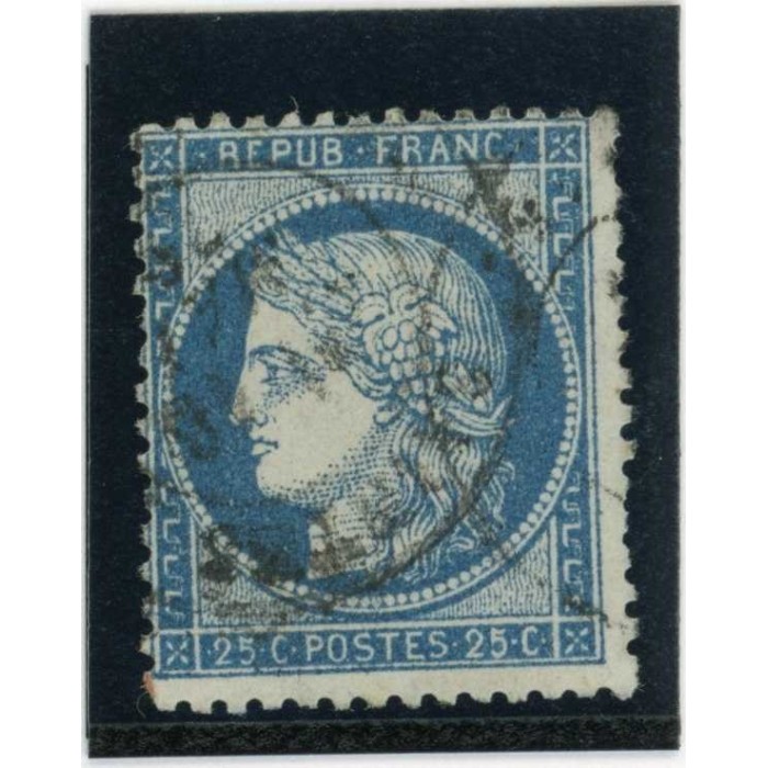 YT 60C - Cachet a Date - Cote 2 Euros