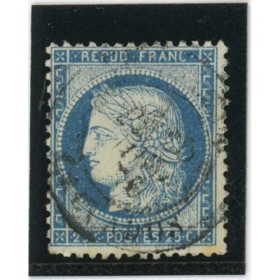 YT 60A - Cachet a Date - Cote 2 Euros