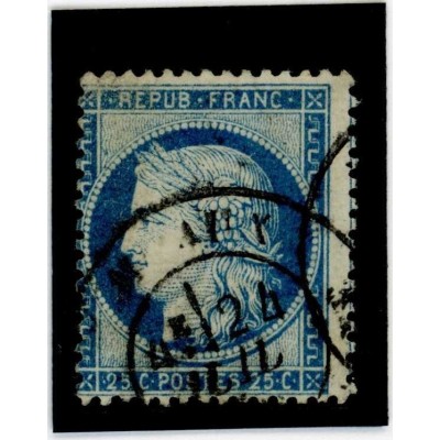 YT 60A - Cachet a Date - Cote 2 Euros