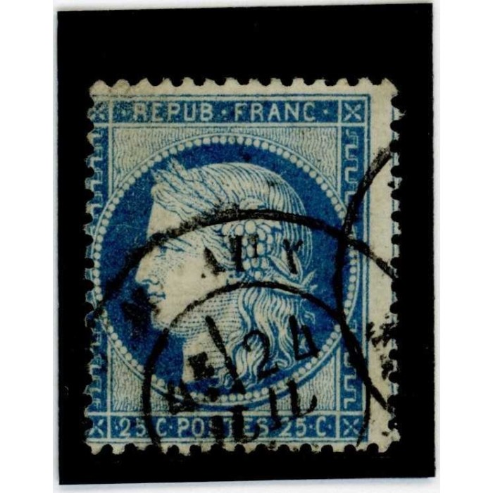 YT 60A - Cachet a Date - Cote 2 Euros