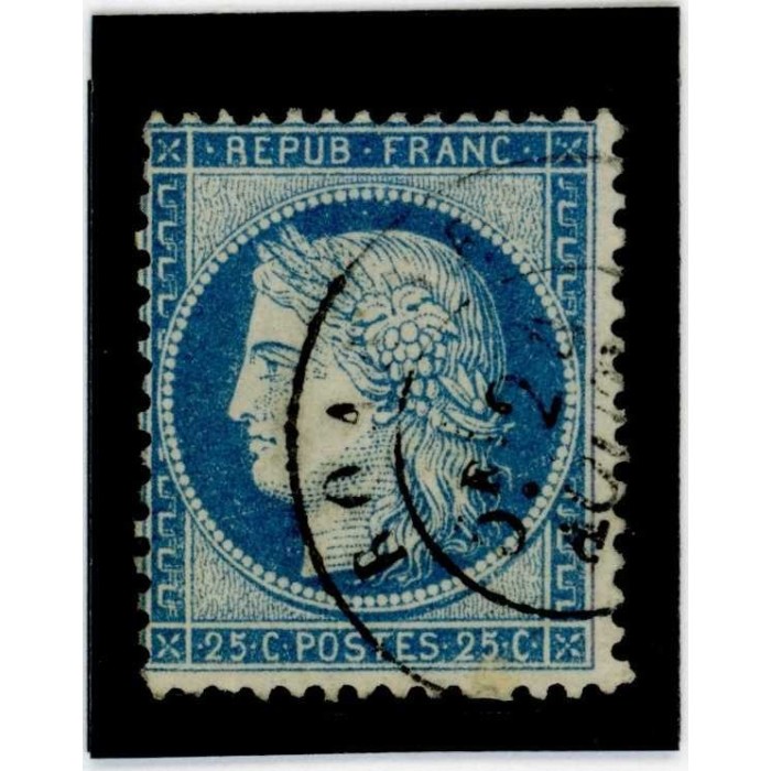 YT 60C - Cachet a Date - Cote 2 Euros