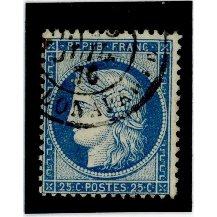 YT 60C - Cachet a Date - Cote 2 Euros