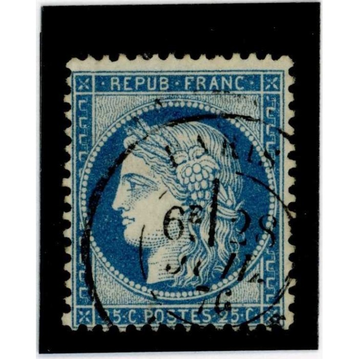 YT 60C - Cachet a Date - Cote 2 Euros