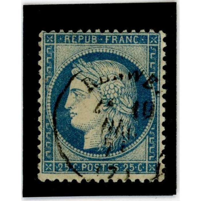 YT 60C - Cachet a Date - Cote 2 Euros