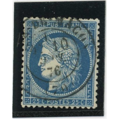 YT 60C - Cachet a Date - Cote 2 Euros