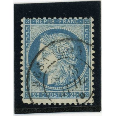 YT 60C - Cachet a Date - Cote 2 Euros