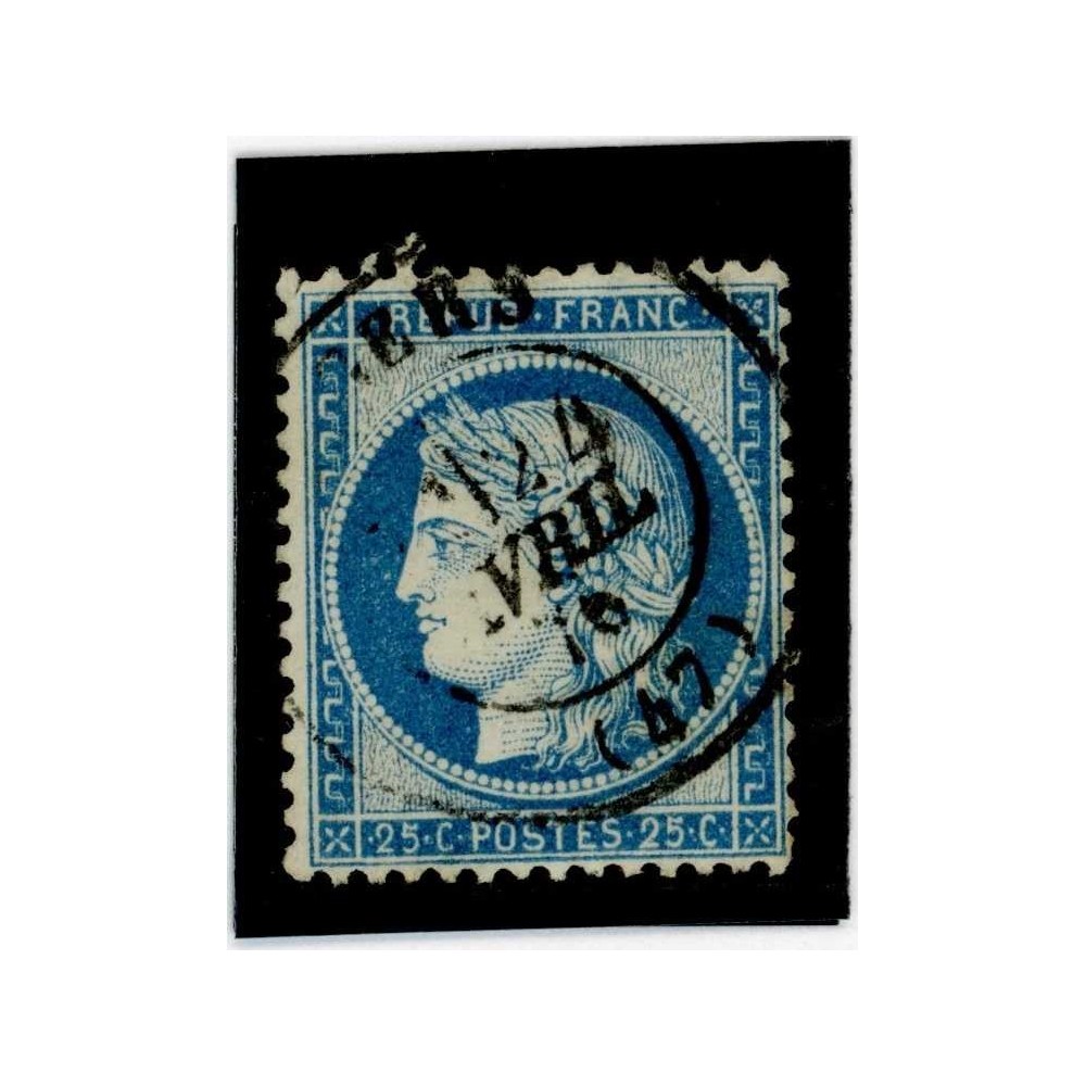 YT 60C - Cachet a Date - Cote 2 Euros