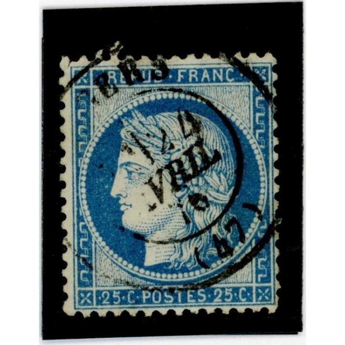 YT 60C - Cachet a Date - Cote 2 Euros