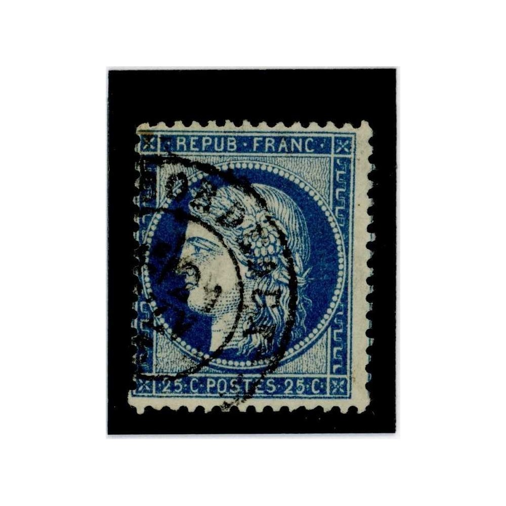 YT 60C - Cachet a Date - Cote 2 Euros