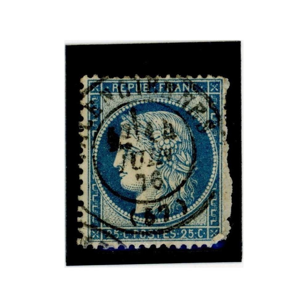 YT 60C - Cachet a Date - Cote 2 Euros