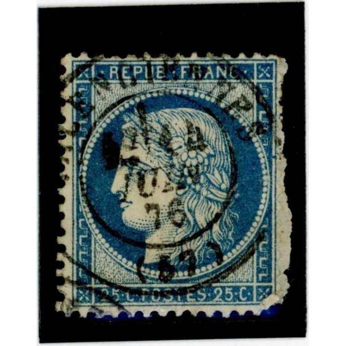 YT 60C - Cachet a Date - Cote 2 Euros