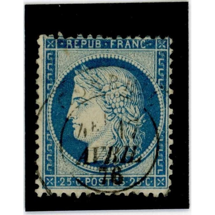 YT 60C - Cachet a Date - Cote 2 Euros