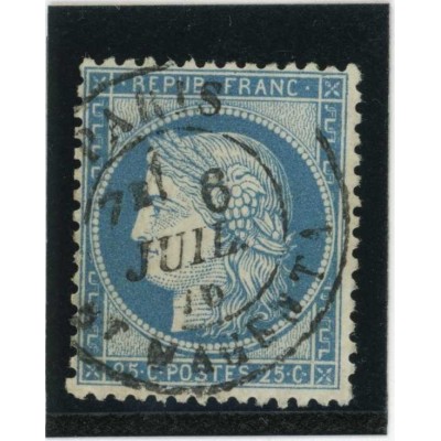YT 60C - Cachet a Date - Cote 2 Euros
