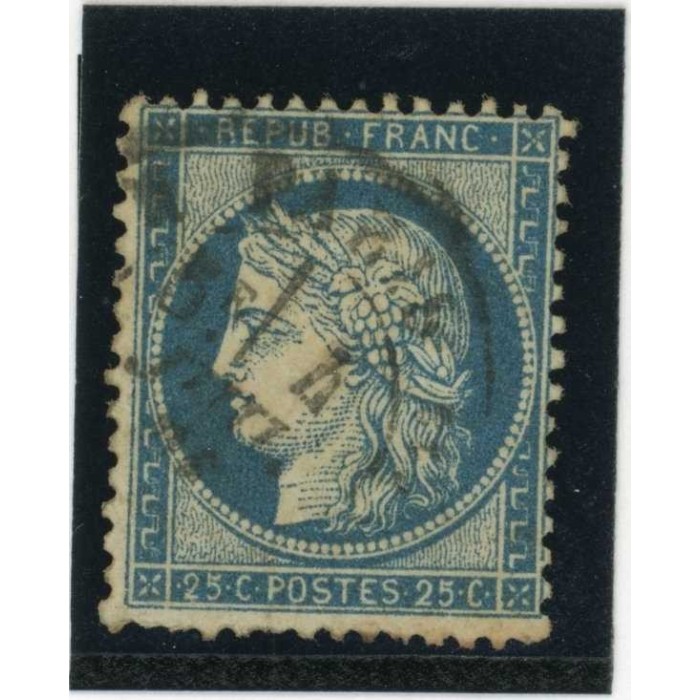 YT 60A - Cachet a Date - Cote 2 Euros