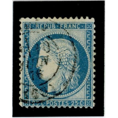 YT 60A - Cachet a Date - Cote 2 Euros