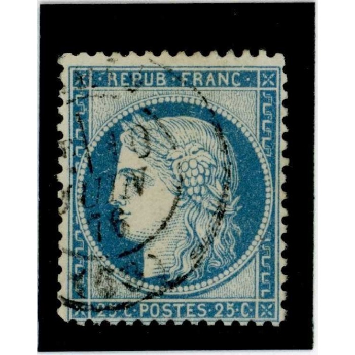 YT 60A - Cachet a Date - Cote 2 Euros