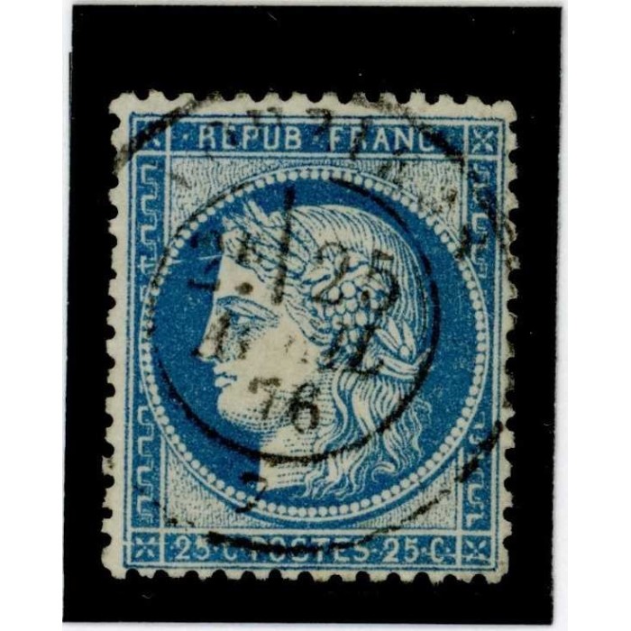 YT 60A - Cachet a Date - Cote 2 Euros