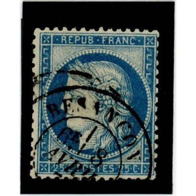 YT 60C - Cachet a Date - Cote 2 Euros