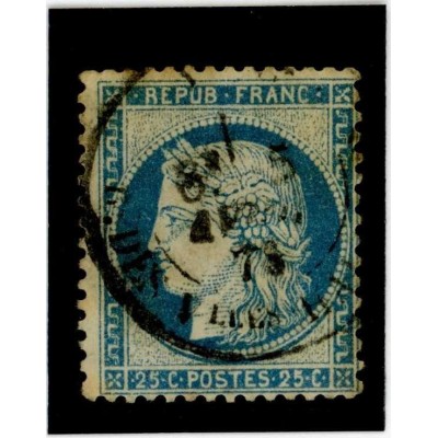 YT 60C - Cachet a Date - Cote 2 Euros