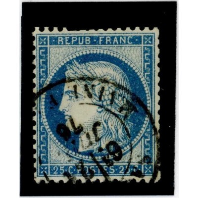 YT 60C - Cachet a Date - Cote 2 Euros