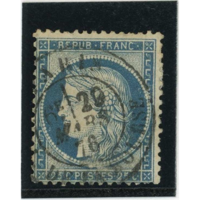 YT 60C - Cachet a Date - Cote 2 Euros
