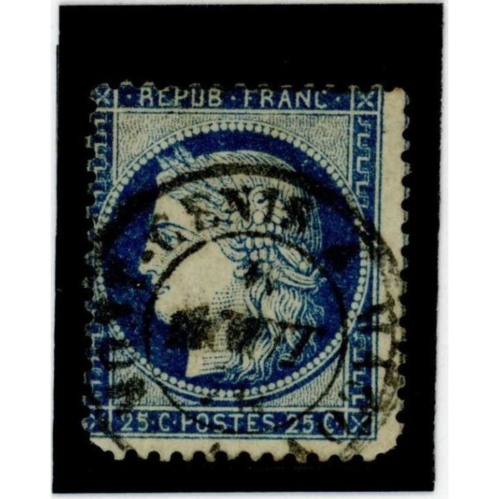 YT 60C - Cachet a Date - Cote 2 Euros