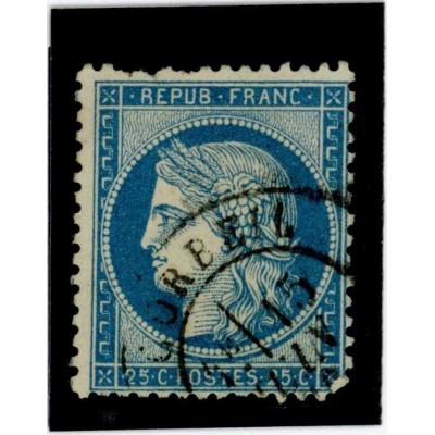 YT 60C - Cachet a Date - Cote 2 Euros