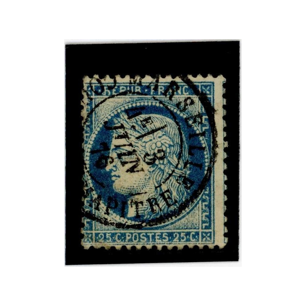 YT 60A - Cachet a Date - Cote 2 Euros