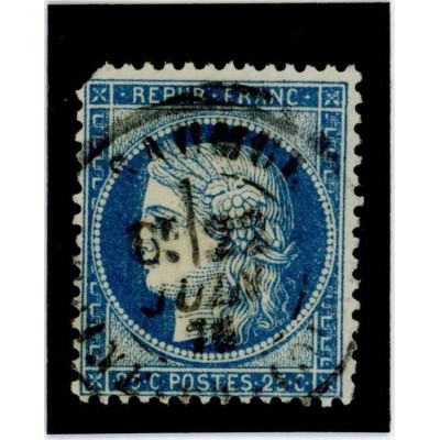 YT 60C - Cachet a Date - Cote 2 Euros