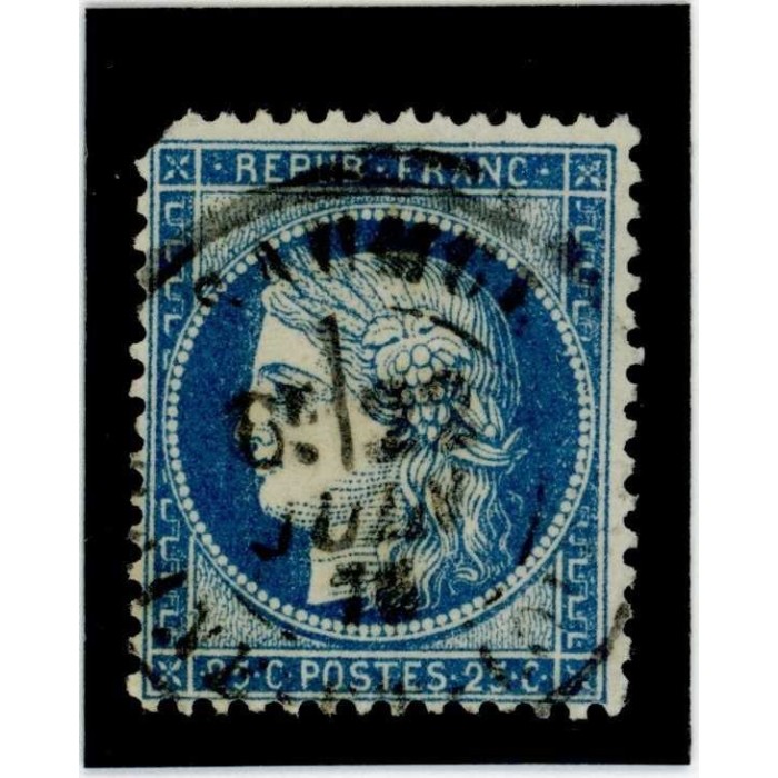 YT 60C - Cachet a Date - Cote 2 Euros