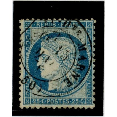 YT 60C - Cachet a Date - Cote 2 Euros