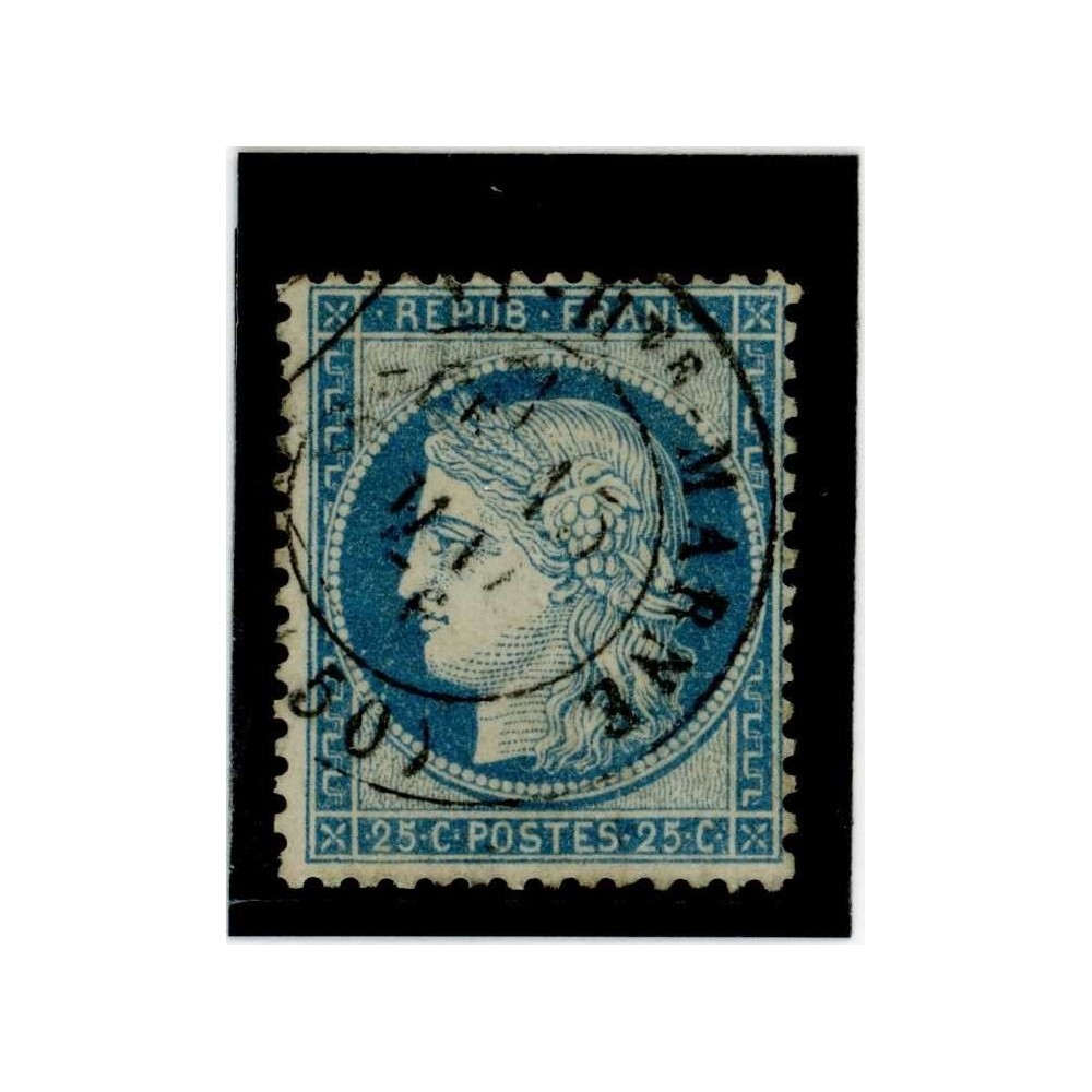 YT 60C - Cachet a Date - Cote 2 Euros