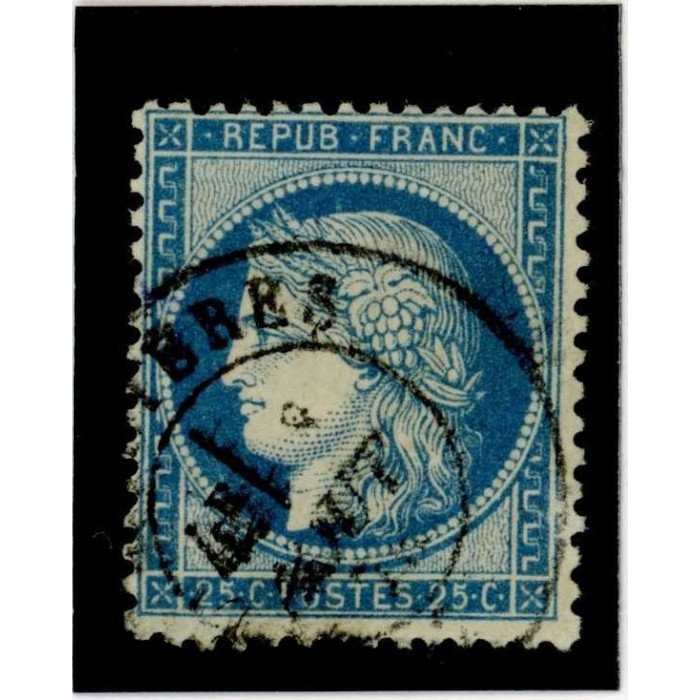 YT 60A - Cachet a Date - Cote 2 Euros