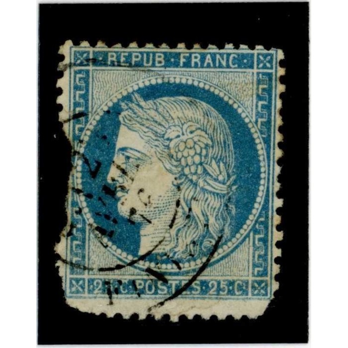 YT 60A - Cachet a Date - Cote 2 Euros
