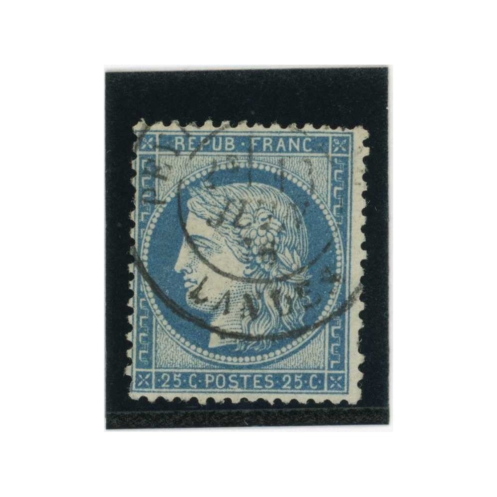 YT 60C - Cachet a Date - Cote 2 Euros
